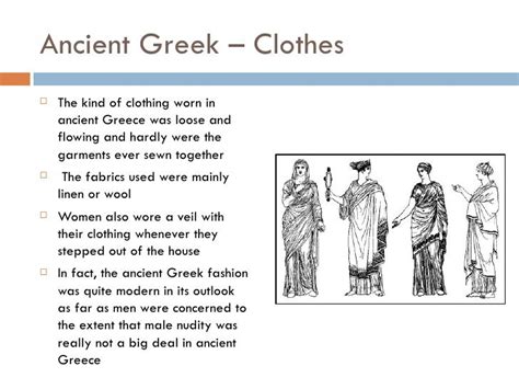 facts about ancient greek clothing.